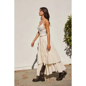 Free Wind Midi Skirt