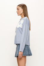 Load image into Gallery viewer, Marguerite Blue Sweater - Blue