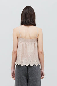 Eyelet Cami Top