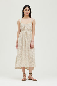 Ditsy Floral Dress - Ivory