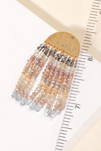 Load image into Gallery viewer, Semi Circle Fringe Earring - More Colors