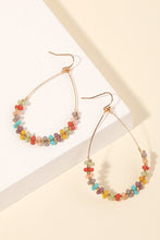 Load image into Gallery viewer, Floral Seed Teardrop Earring - More Colors