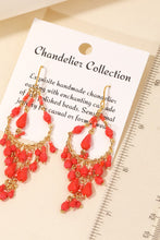 Load image into Gallery viewer, Seed Bead Earring - Orange