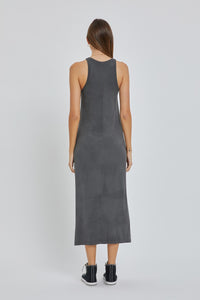 The Melrose Dress - Charcoal