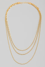 Load image into Gallery viewer, Secret Box Dainty Layered Twisted Chain Necklace