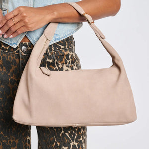 Maple Suede Hobo Bag