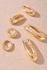 Teardrop Earrings Set
