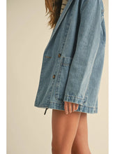 Load image into Gallery viewer, Denim Oversize Blazer