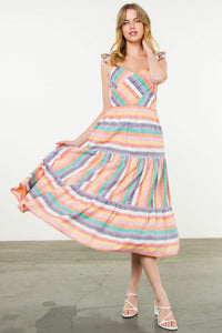 Sherbert Stripe Dress