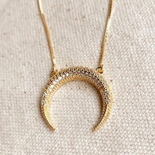 Load image into Gallery viewer, Crescent Moon Necklace - 18k Gold Filled