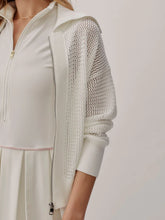 Load image into Gallery viewer, Fairfield Knit Jacket - Snow White