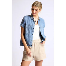 Load image into Gallery viewer, Dusty Travels Denim Shirt