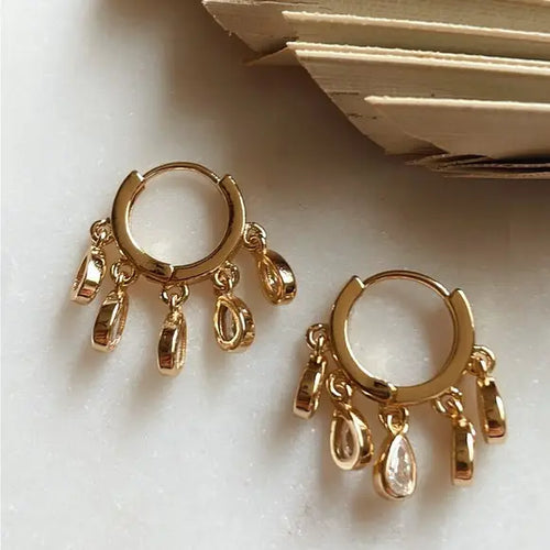 Destiny Hoops - Gold Plated