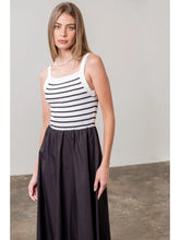 Load image into Gallery viewer, Striped Two Tone Dress