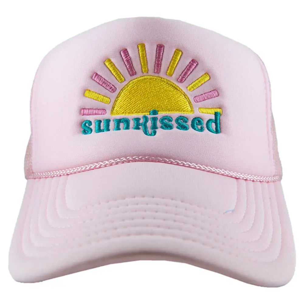 Sunkissed Trucker Hat - Light Pink