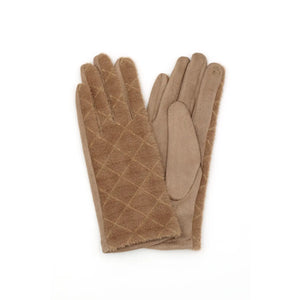 Diamond Pattern Gloves