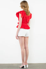 Load image into Gallery viewer, Puff Sleeve Cherry Top
