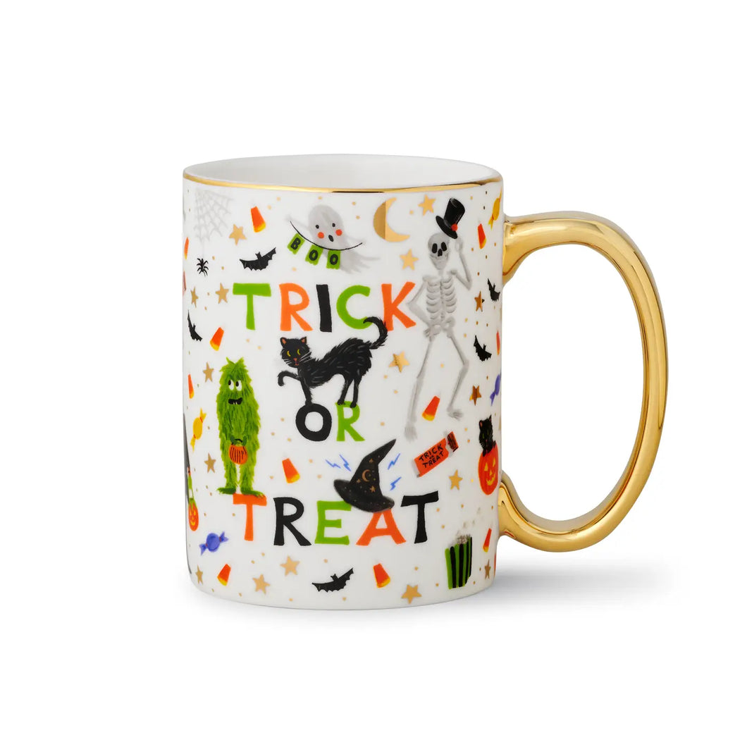 Halloween Parade Porcelain Mug