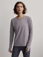Load image into Gallery viewer, Cella Long Sleeve Tee - Grey Flannel