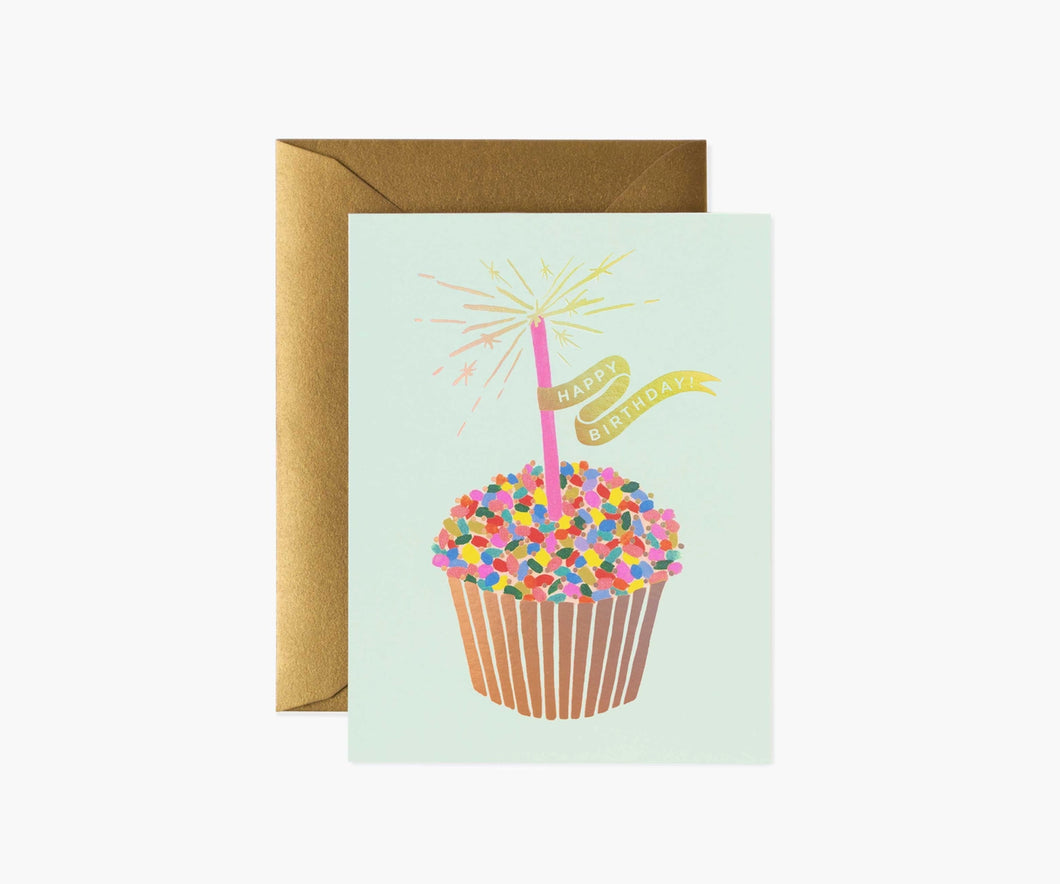 Greeting Card - Cupcake Birthday