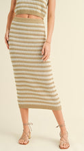 Load image into Gallery viewer, Mixed Color Knitted Long Skirt