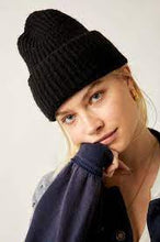Load image into Gallery viewer, Harbor Marled Ribbed Beanie