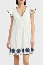 Load image into Gallery viewer, Dawson Embroidered Mini Dress