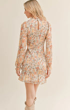Load image into Gallery viewer, Forest Smocked Dress - Ivory Multi