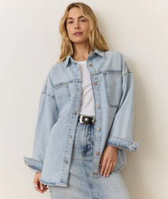 Load image into Gallery viewer, Molly Denim Shirt Jacket