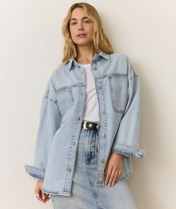 Molly Denim Shirt Jacket