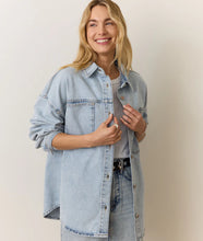Load image into Gallery viewer, Molly Denim Shirt Jacket