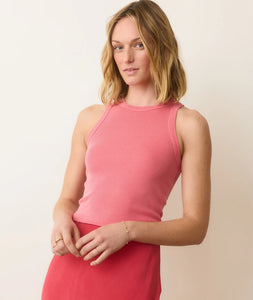 Lexi Rib High Neck Tank