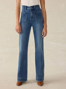 Stretch Terry Patch Pocket Pant