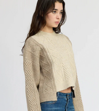 Load image into Gallery viewer, Boxy Spliced Sweater