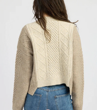 Load image into Gallery viewer, Boxy Spliced Sweater