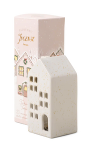 Incense Ceramic House - Teakwood Tabacco