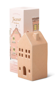 Incense Ceramic House - Persimmon Chestnut