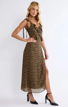 Load image into Gallery viewer, Be Fierce Leopard Maxi Dress