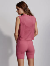 Load image into Gallery viewer, Page Seamless Crop Tank - Rose Wine