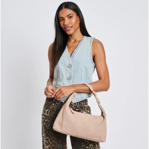 Maple Suede Hobo Bag