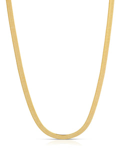 Fanez Necklace Gold - 18k Gold Bonded