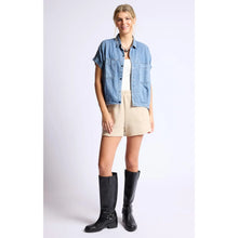 Load image into Gallery viewer, Dusty Travels Denim Shirt