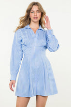 Load image into Gallery viewer, LS Striped Dress