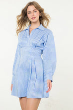 Load image into Gallery viewer, LS Striped Dress