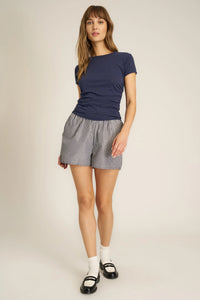 Izzie Ruched Baby Tee