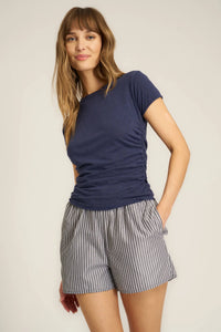 Izzie Ruched Baby Tee