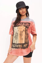 Load image into Gallery viewer, R&amp;B Vintage Dye Relaxed Tee - Multi