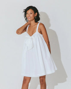 Shyla Mini Dress - Bright White