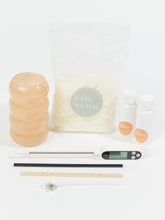 Load image into Gallery viewer, Candle Making Kit - Cactus Flower &amp; Matcha - 12 oz