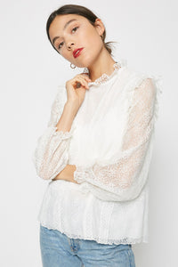 Lace Blouse - Off White
